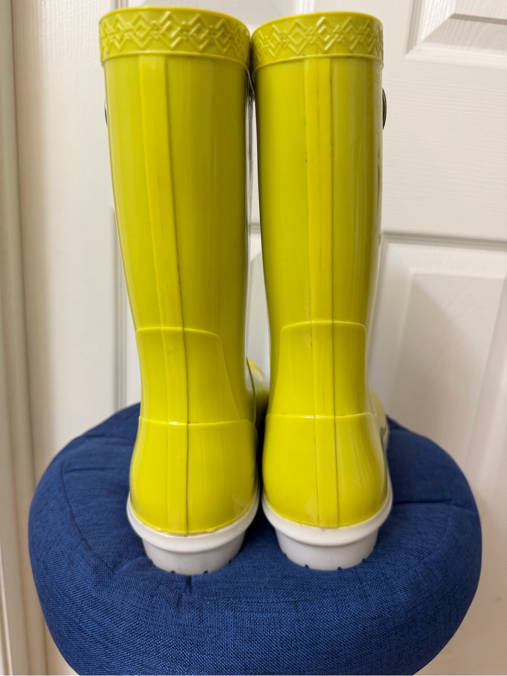 UGG Bright Yellow Waterproof Rain Boots - Picture 5 of 9